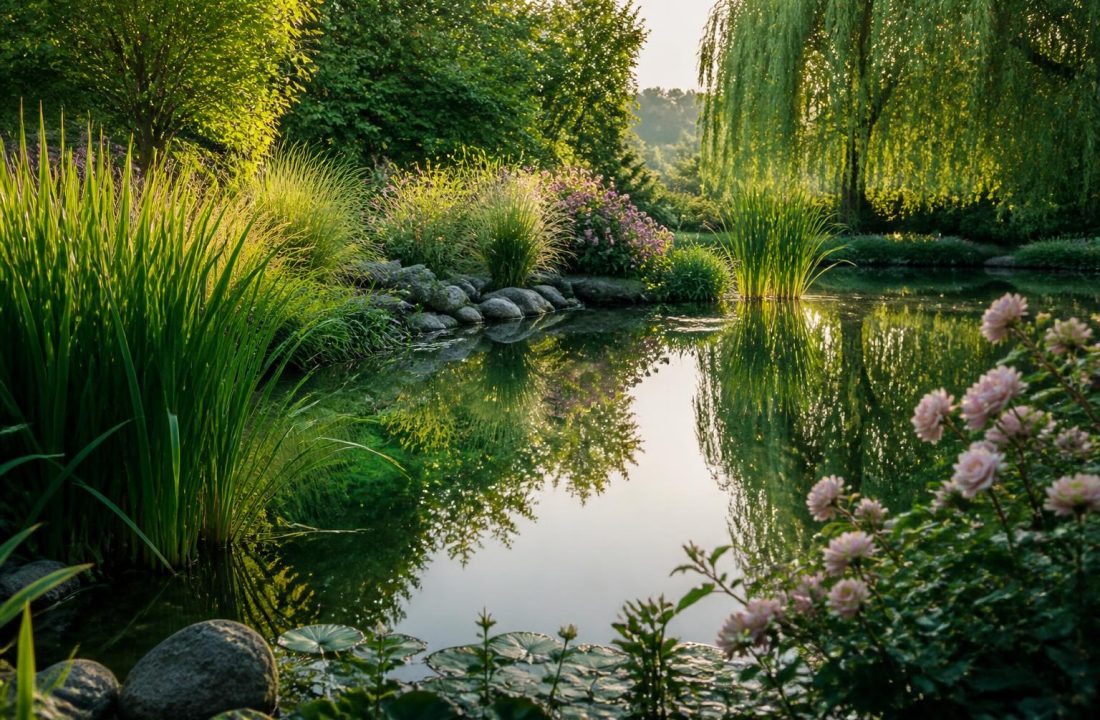 A Practical Guide to Crafting a Lush Garden Pond with Native and Exotic Plants